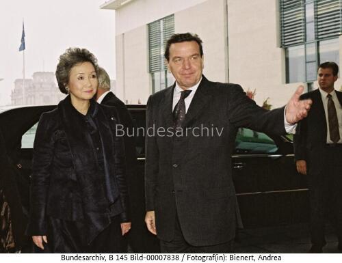 Kanadische Generalgouverneurin Clarkson in Berlin 2001
