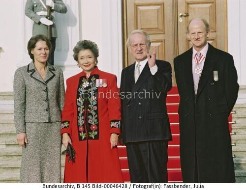 Kanadischen Generalgouverneurin Clarkson in Berlin 2001