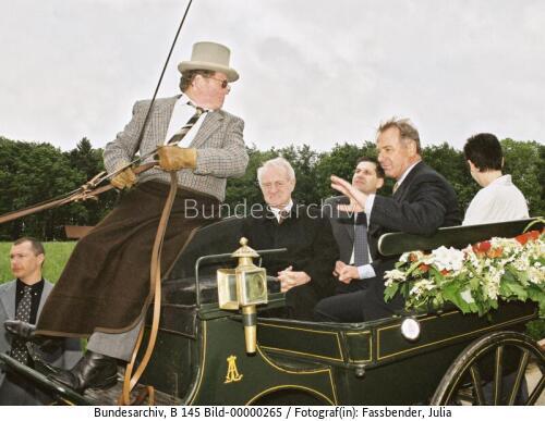 Bundespräsident Rau in der Schweiz 2000