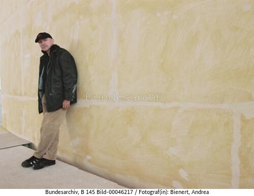 Markus Lüpertz im Bundeskanzleramt