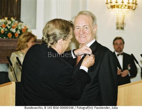 Tschechischer Präsident Havel in Berlin 2000