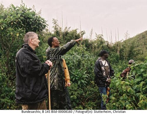 AM Fischer in Ruanda 2000 / Afrikareise