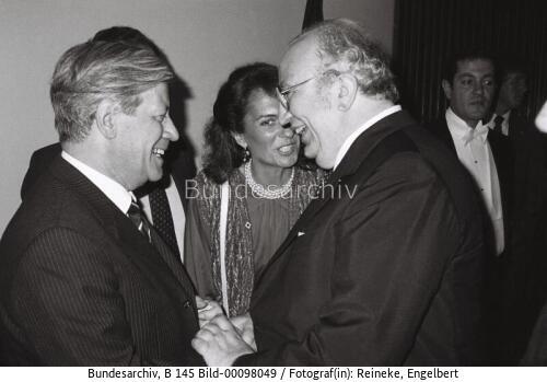 UNO-Vollversammlung 1982 / Bundeskanzler Schmidt und MP Spadolini