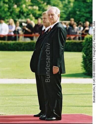 Tschechischer Präsident Havel in Berlin 2000