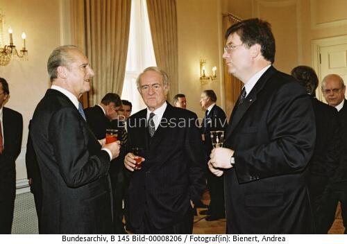 Österreichischer Bundespräsident Klestil in Berlin 2000