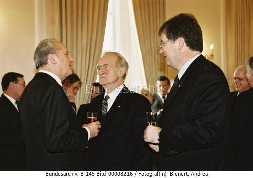 Österreichischer Bundespräsident Klestil in Berlin 2000