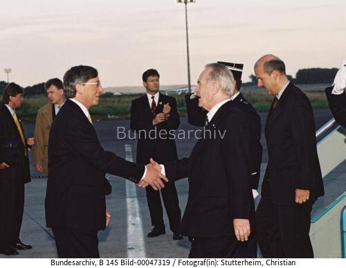 Bundespräsident Rau in Luxemburg 1999