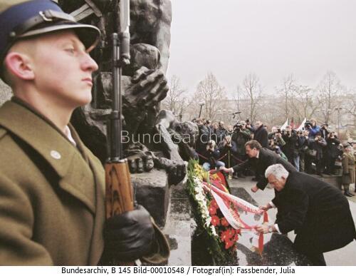 Bundeskanzler Schröder in Polen 2000