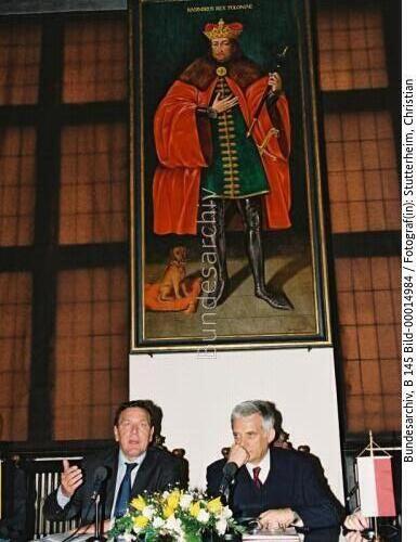 Deutsch-Polnische Konsultationen 1999 in Danzig