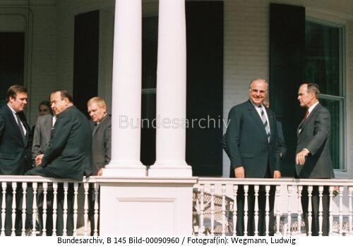 Bundeskanzler Kohl in den USA 1986