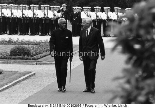 Tansanischer Präsident Nyerere in Bonn 1985