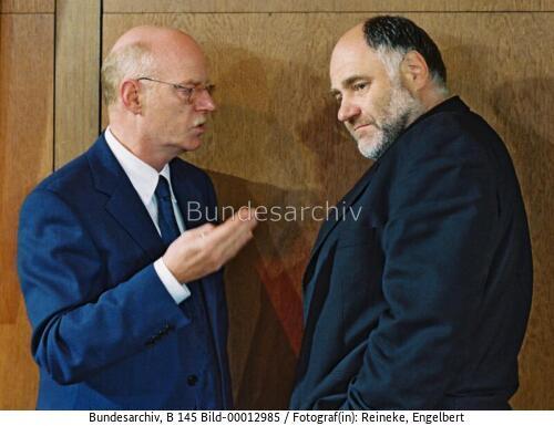Peter Struck und Rezzo Schlauch
