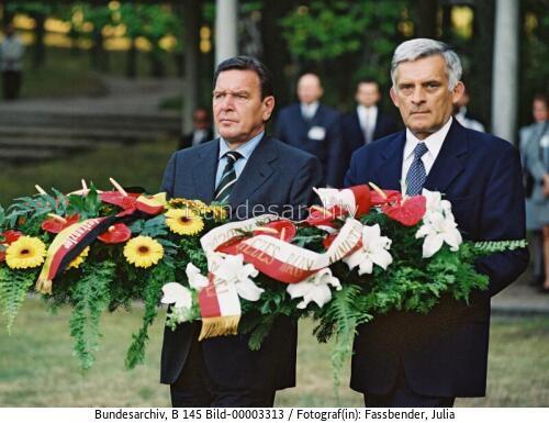 Bundeskanzler Schröder in Polen 1999