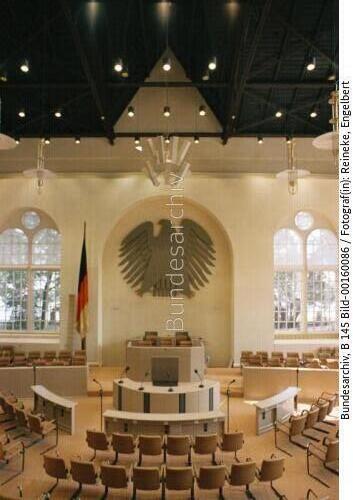 <span class="match">Bundestag</span> / Plenarsaal im ehemaligen Wasserwerk 1987