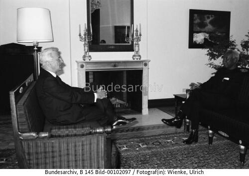 Tansanischer Präsident Nyerere in Bonn 1985
