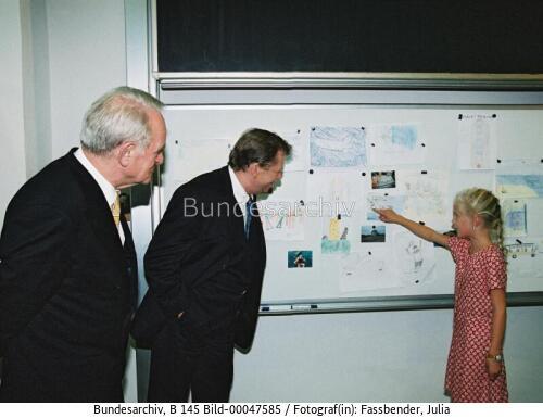 Bundespräsident Rau in der Tschechischen Republik 1999