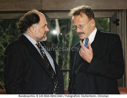 BM Jürgen Trittin und Rezzo Schlauch 1999