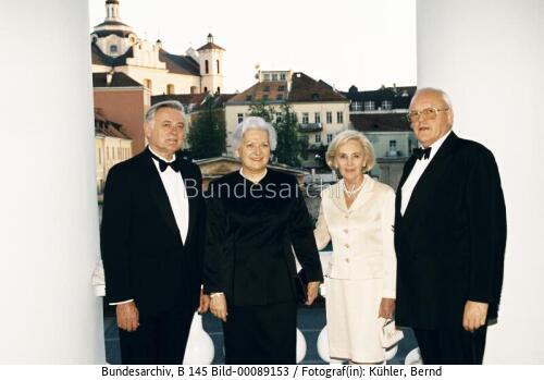 Bundespräsident Herzog in Litauen 1999