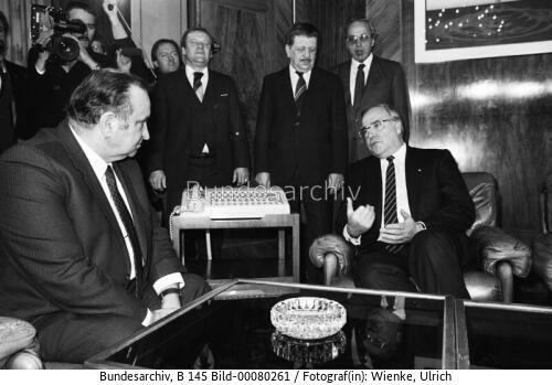 Bundeskanzler Kohl in Österreich 1984