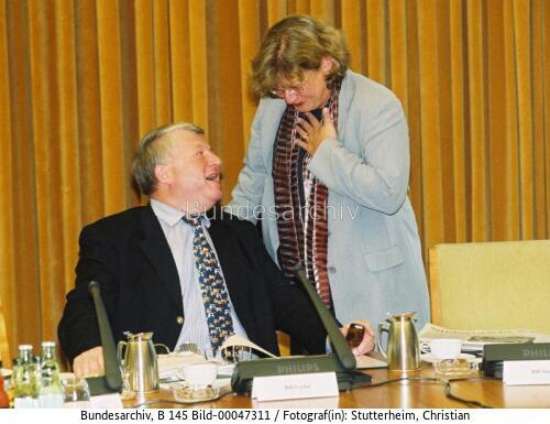BM Karl-Heinz Funke und BM Andrea Fischer