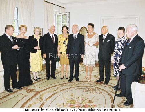 Abendessen zu Ehren von Bundespräsident a.D. von Weizsäcker