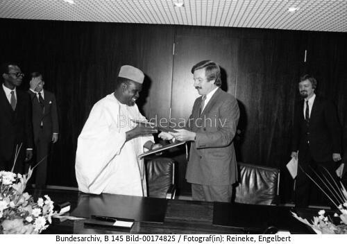 Deutsch-malisches Abkommen über finanzielle Zusammenarbeit in Bonn 1985