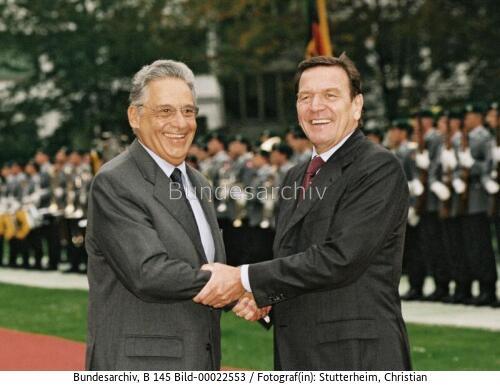 Brasilianischer Präsident Cardoso in Berlin 2000