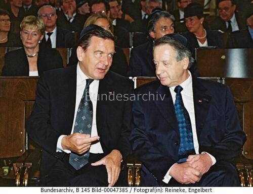 Ignatz Bubis-Gedenkfeier in der Westend-Synagoge 1999
