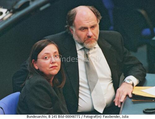 Bundestagssitzung / Einweihung des Reichstagsgebäude 1999
