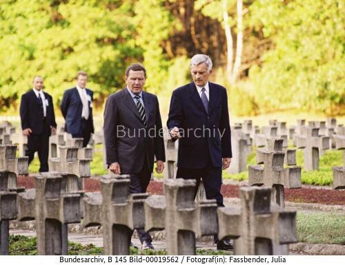 Bundeskanzler Schröder in Polen 1999