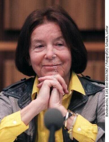 Pressekonferenz mit Luise Rinser