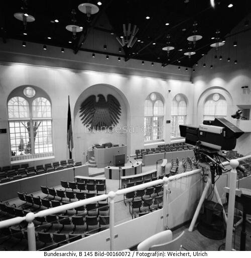 Bonn, <span class="match">Bundestag</span>, Plenarsaal im ehem. Wasserwerk