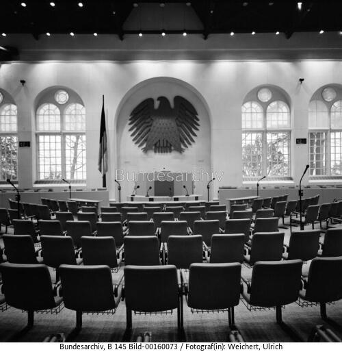 Bonn, <span class="match">Bundestag</span>, Plenarsaal im ehem. Wasserwerk