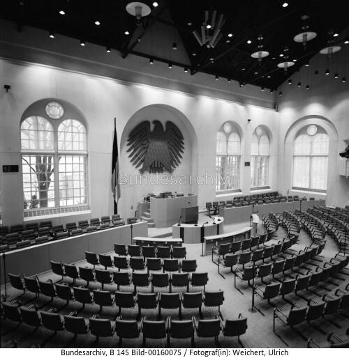 Bonn, <span class="match">Bundestag</span>, Plenarsaal im ehem. Wasserwerk