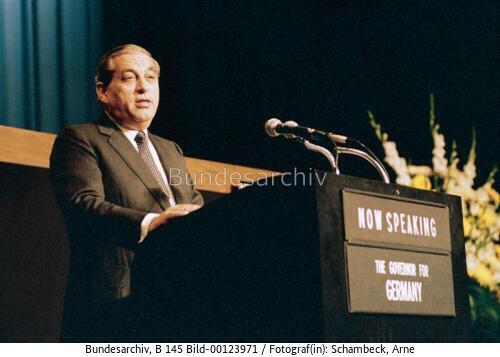 IWF-Weltbank-Jahresversammlung in Washington 1987 / Rede Bundesbankpräsident Pöhl