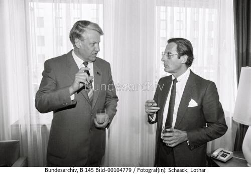 StS Meyer-Landrut empfängt sowjetisches Politbüromitglied Jelzin 1986