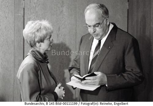 BK Kohl und BM Hasselfeldt 1990