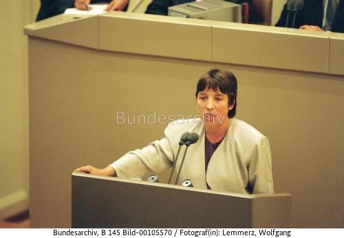 MdB Antje Vollmer 1990