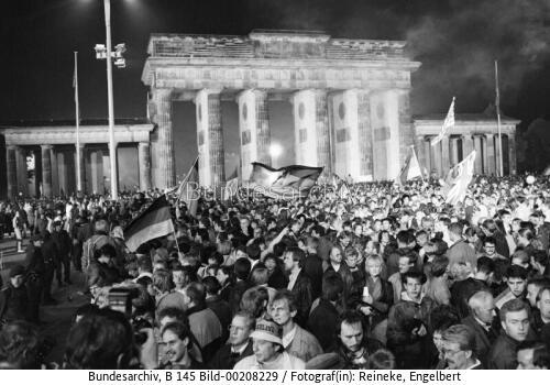 Berlin,  Brandenburger Tor, Tag der Deutschen Einheit