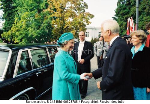 Britische Königin Elizabeth II. in Deutschland 1992