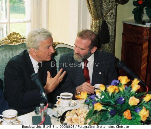 Bundespräsident von Weizsäcker in Polen 1990