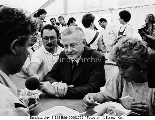DDR-Flüchtlinge in Vilshofen 1989