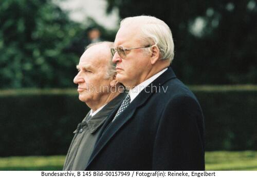 Bosnien-Herzegowinas Präsident Izetbegovic in Bonn 1995