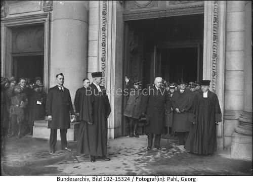 Berlin, Reichstagseröffnung, Gottesdienst