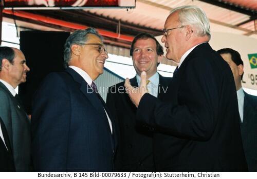 Bundespräsident Herzog in Brasilien 1995