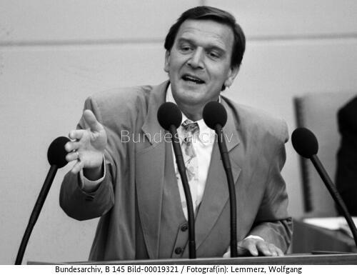 Bundesratssitzung 1990 / Rede MP Schröder