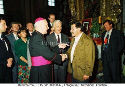 Bundespräsident von Weizsäcker in Polen 1990