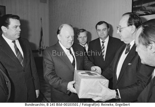 AM Genscher in Weißrussland 1992