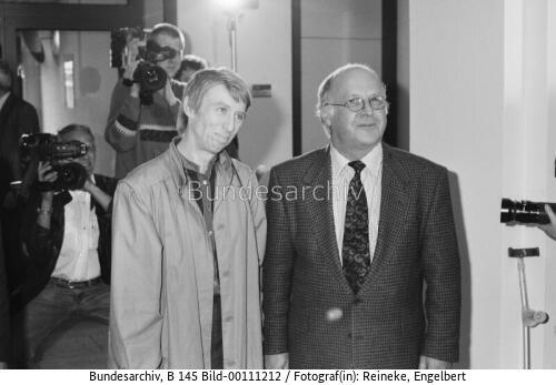 DDR-Sozialministerin Hildebrandt in Bonn 1990