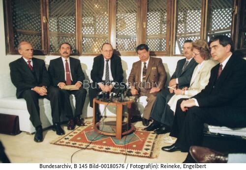 AM Genscher in der Türkei 1991